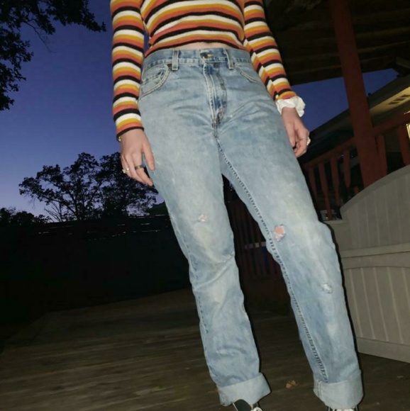 Levi's Denim - Distressed Jeans Levi's Denim - Distressed Jeans